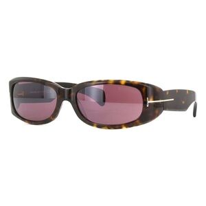 TOM FORD SUNGLASSES FT1064 52S Dark Havana / Bordeaux